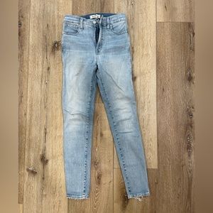 Madewell skinny jeans